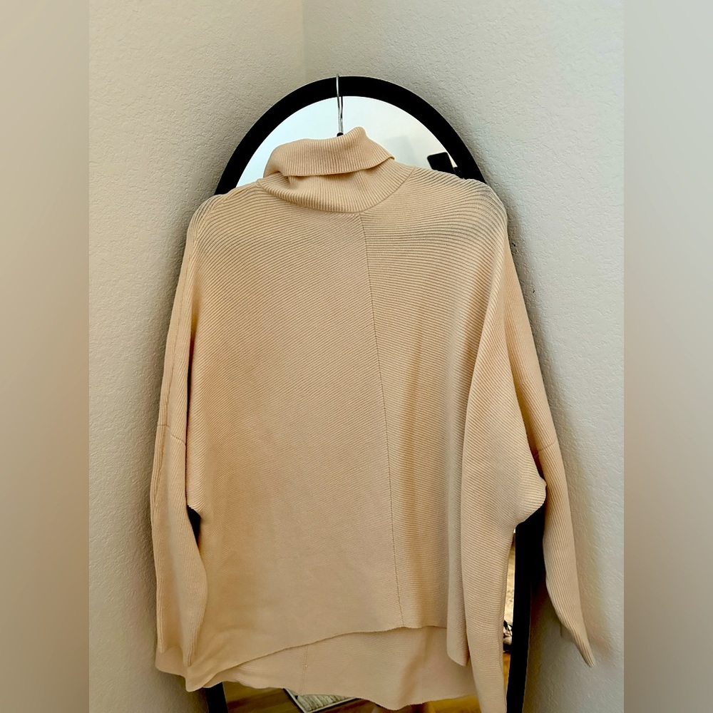 Cream oversized sweater. Size small.